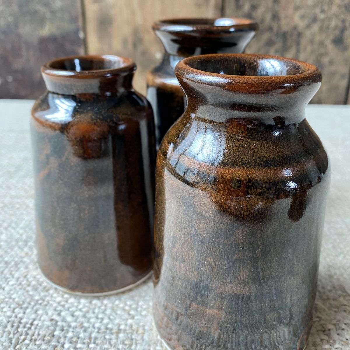 Stuart Houghton Small Vase Tenmoku - Image 2
