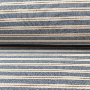 Extra Wide Trophy Stripe Indigo & Red - Image 3