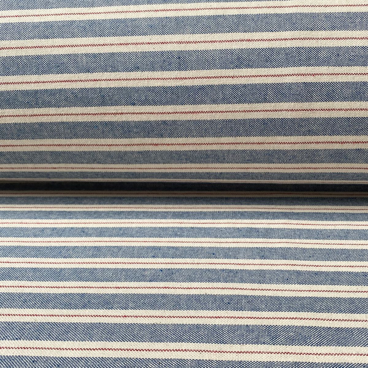 Extra Wide Trophy Stripe Indigo & Red - Image 3