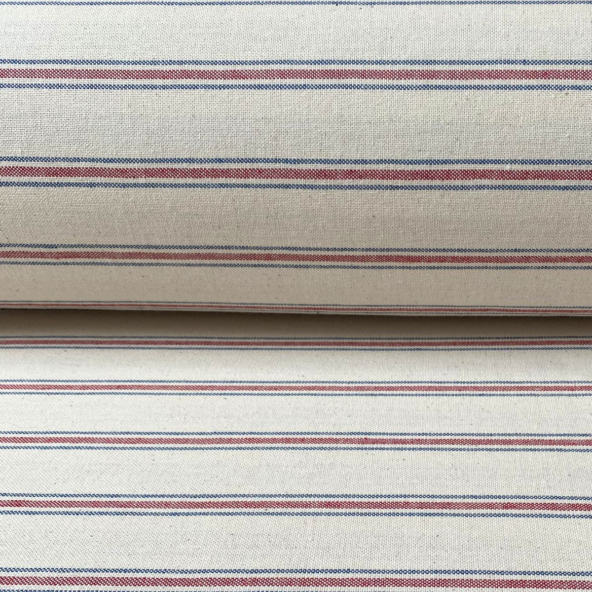 Extra Wide Trophy Stripe fabric on a roll