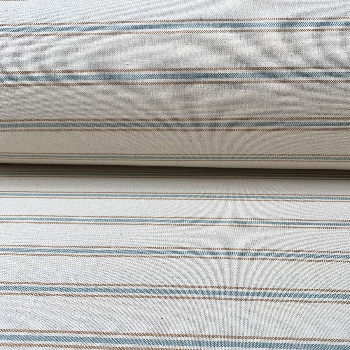 Extra Wide Trophy Stripe fabric on a roll