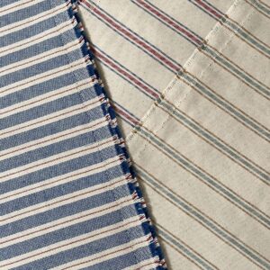Extra Wide Trophy Ticking Stripe Fabric Selvedges