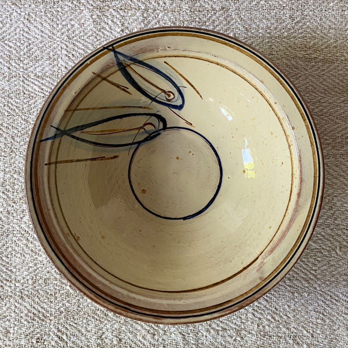 Jennifer Hall Slipware Pasta Bowl - JHPB4 - Image 4
