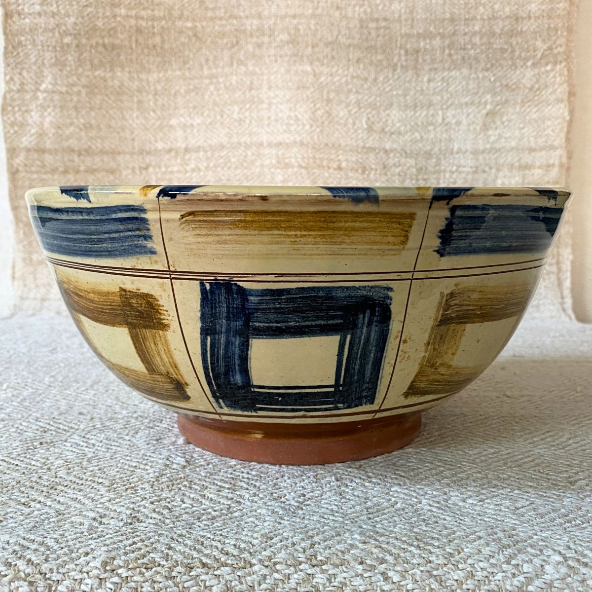 Jennifer Hall Slipware Salad Bowl JHSB3 - Image 3