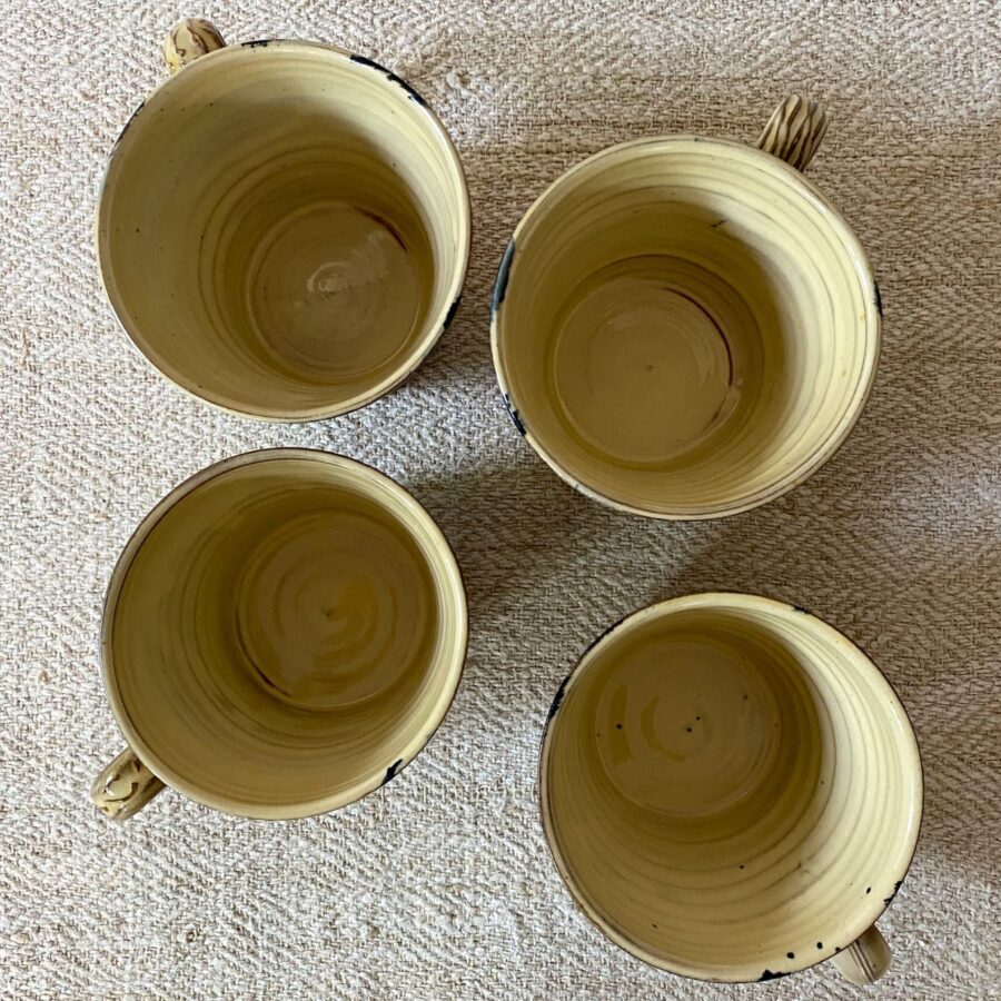 Jennifer Hall Slipware Mug - Fish Diagonal JHTD