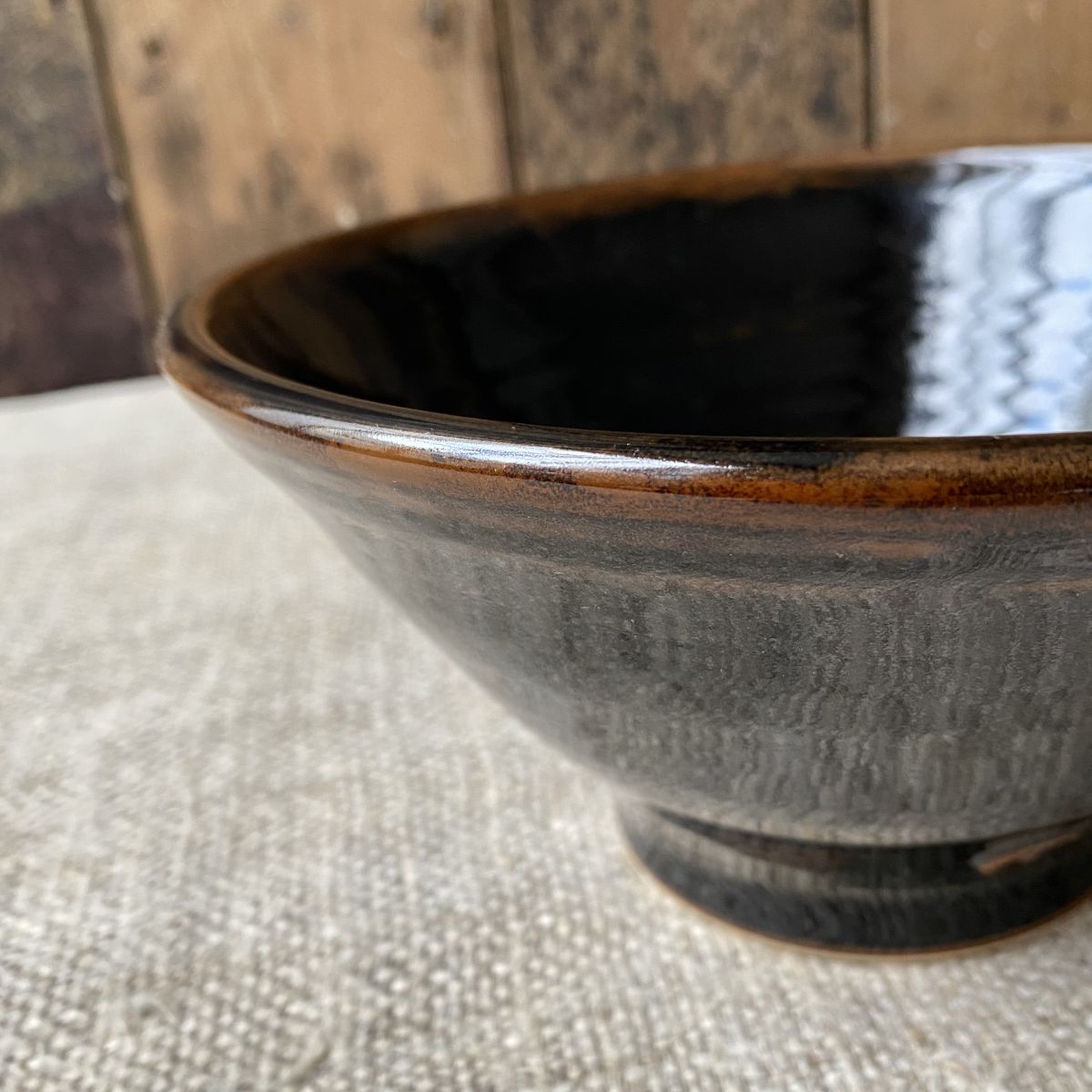 Stuart Houghton Medium Deep Bowl Tenmoku - Image 2