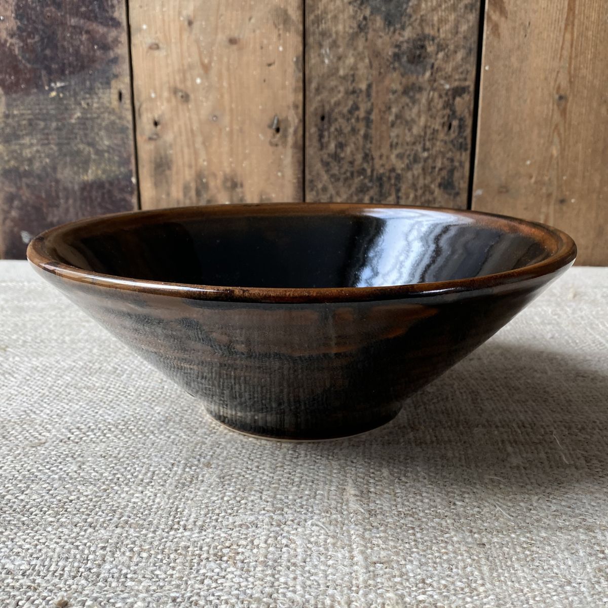 Stuart Houghton Very Large Bowl Tenmoku - Image 2