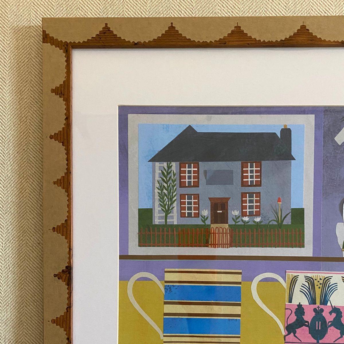 Marion Elliot Papercut Collage - At the Fry Gallery 1 - Image 3