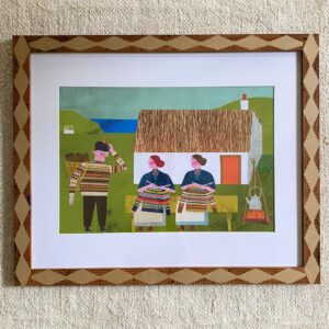 Marion Elliot colourful papercut collage design
