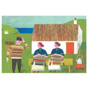Marion Elliot colourful papercut collage design