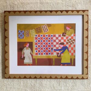 Marion Elliot original papercut collage
