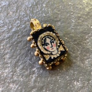 Ann Taylor Pendant - Small Saint Head ATP3 - Image 2