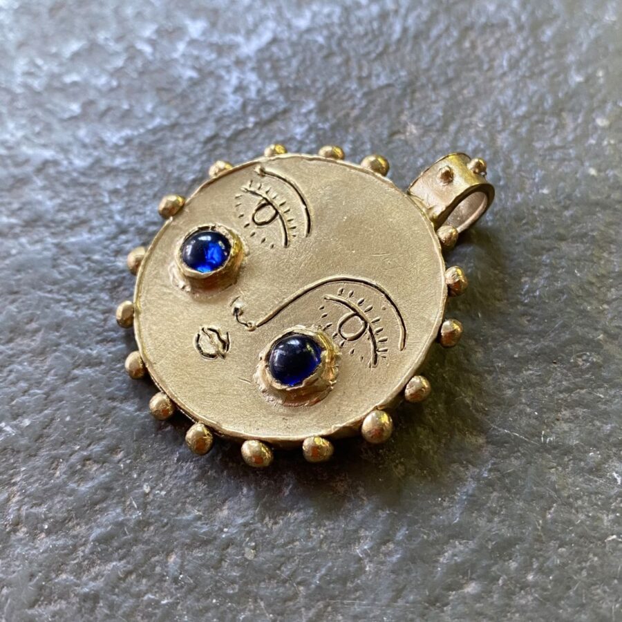 Ann Taylor Pendant - Sun Face ATP5