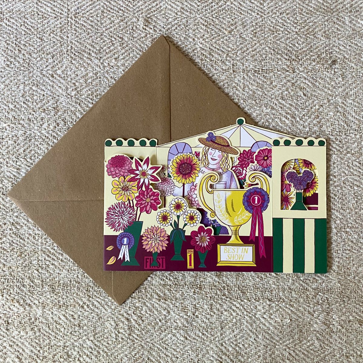 Alice Pattullo 3D Card Flower Show - Image 3