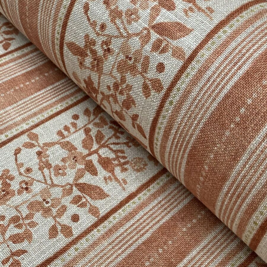 Extra Wide Oxiana Stripe Fabric Roll.