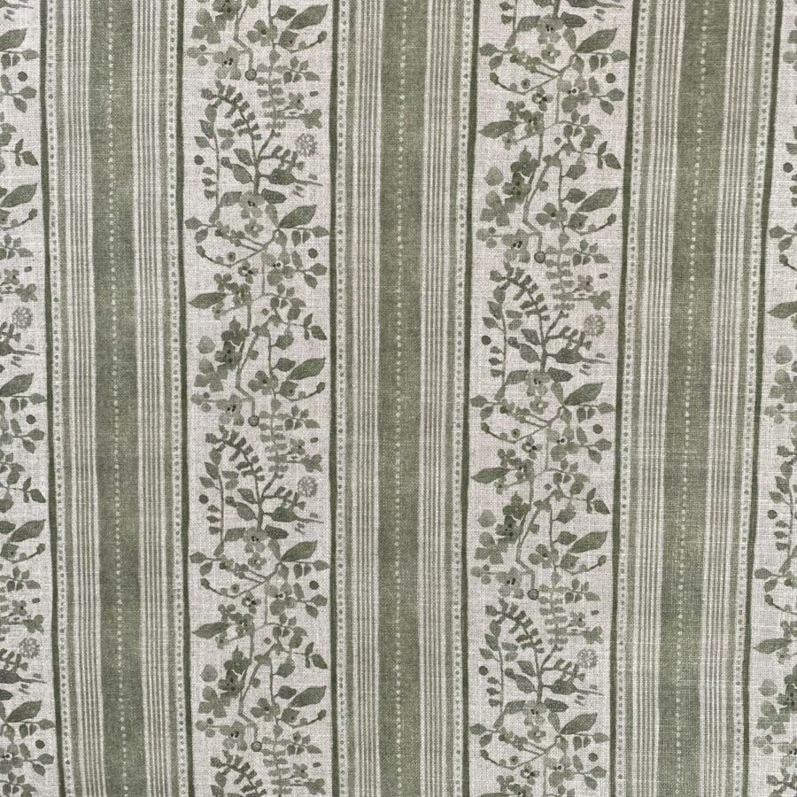 Extra Wide Stripe Oxiana Forest Green