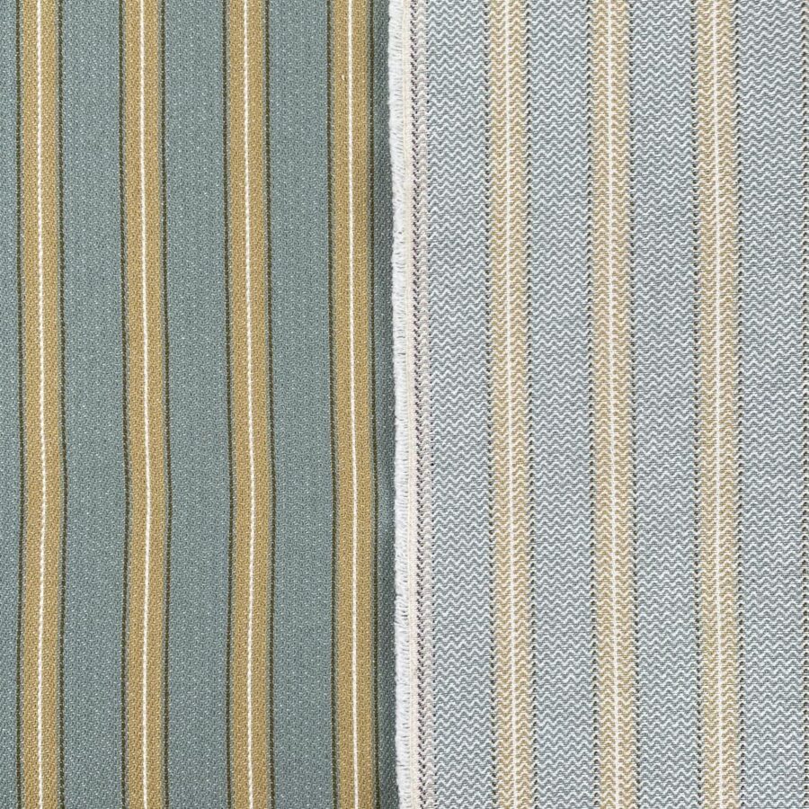 Alma Ticking Seagreen & Gold