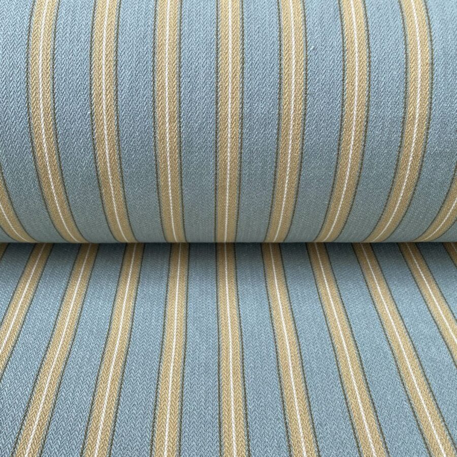 Alma Ticking Seagreen & Gold