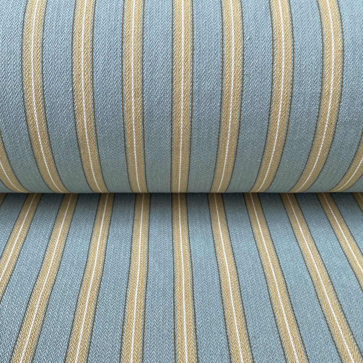 Alma Ticking Seagreen & Gold - Image 4