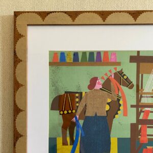 Marion Elliot original papercut collage