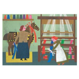 Marion Elliot original papercut collage