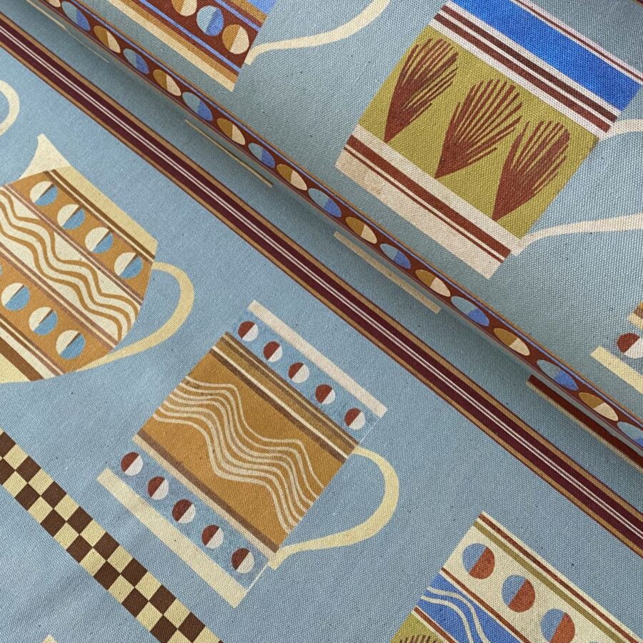 Marion Elliot design Mochaware fabric