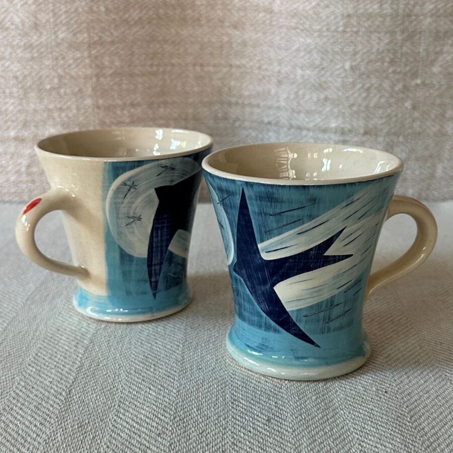 Ramp ceramics Swallow and swift mug