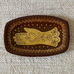 Katie B Morgan Oblong Slipware Dish - Glove - Image 6