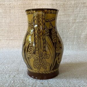Katie B Morgan Slipware Jug SORKM4 Happy Harvest - Image 3