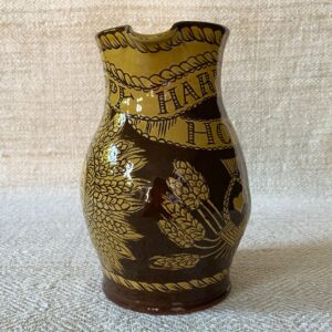 Katie B Morgan Slipware Jug SORKM4 Happy Harvest - Image 4