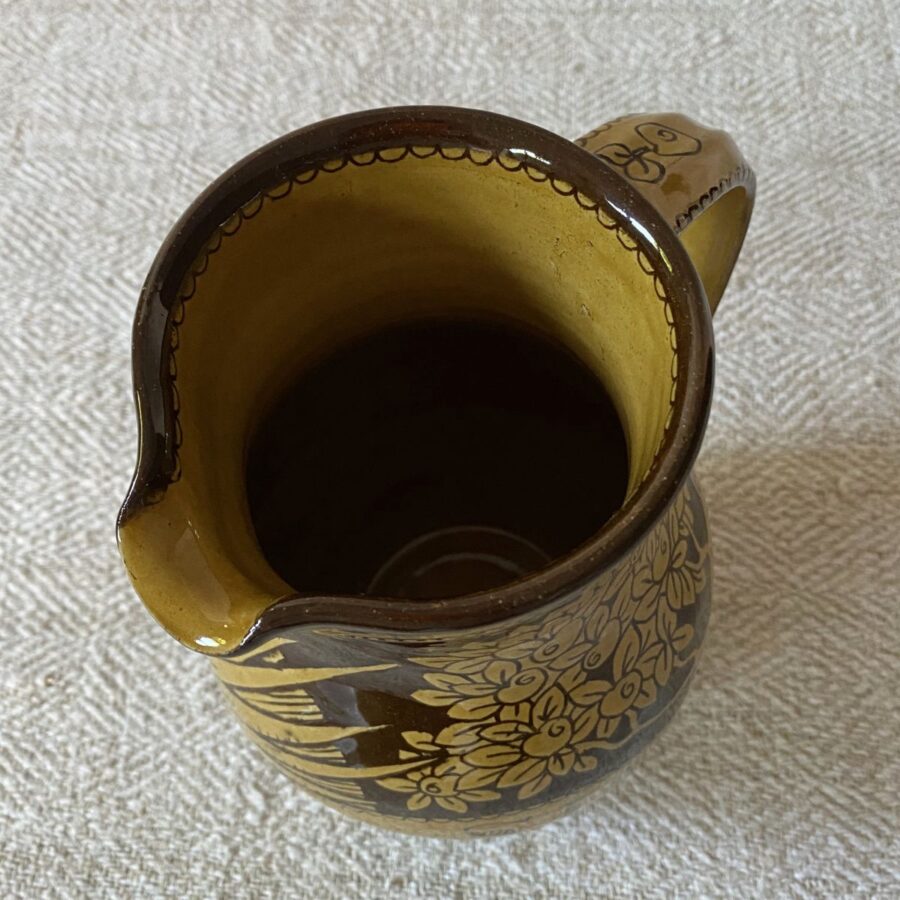 Katie B Morgan Slipware Jug SORKM5 The Sun