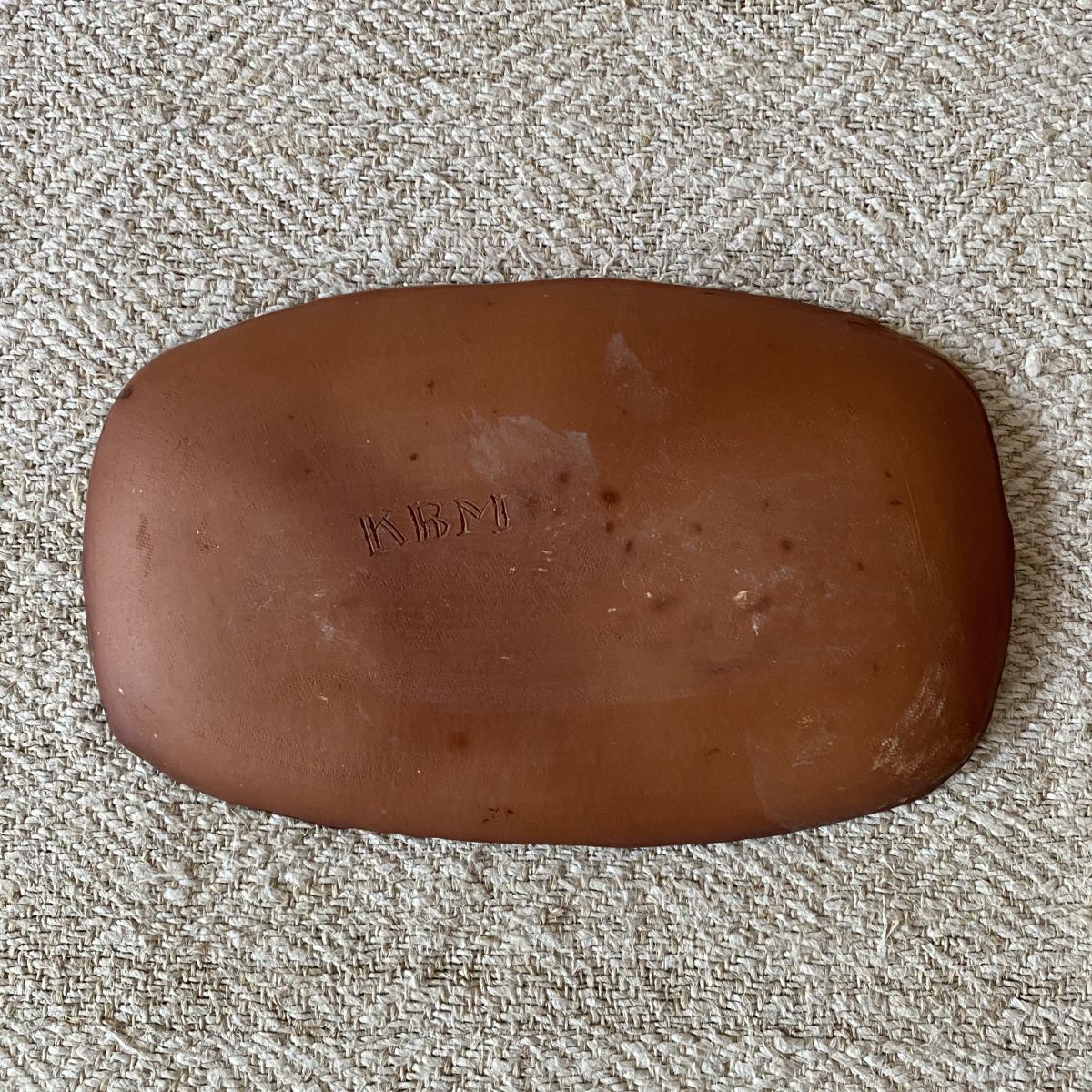 Katie B Morgan Slipware Glove Dish