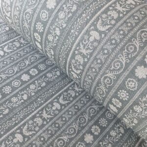 Serendipity Patterned Stripe Fabric roll