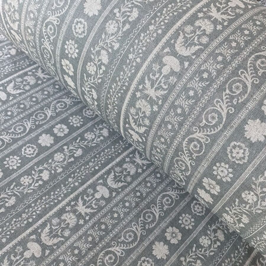 Serendipity Patterned Stripe Fabric roll