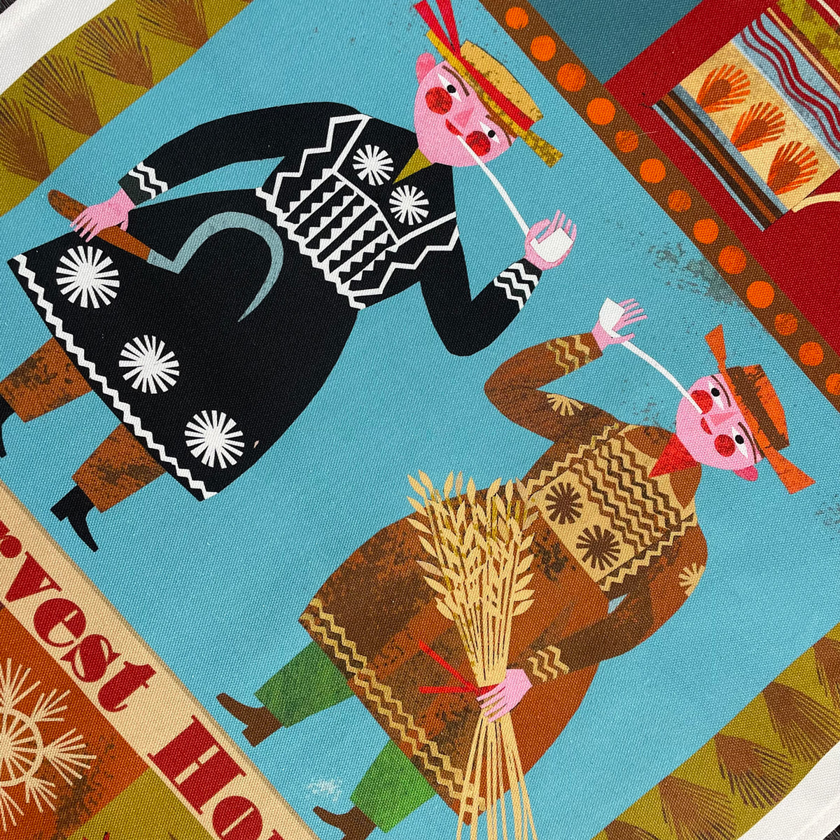 Marion Elliot Tea Towel - Harvest Home - Image 4