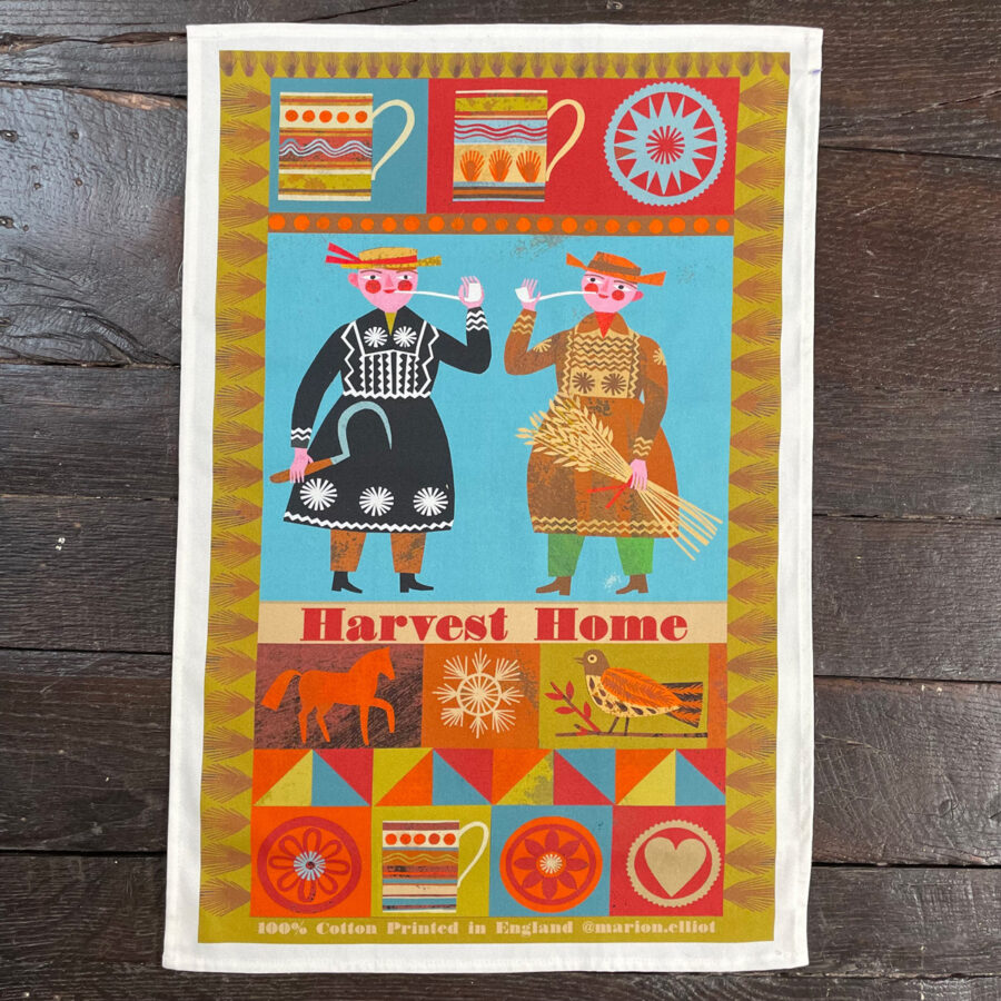 Marion Elliot Tea Towel - Harvest Home