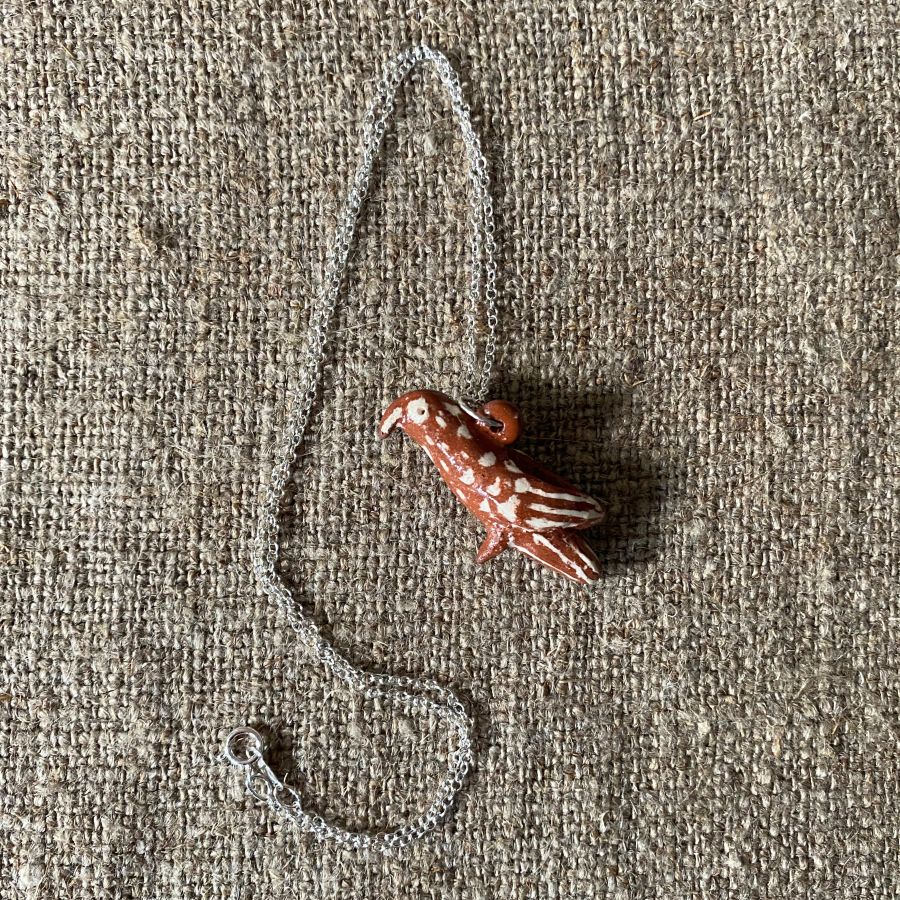 Emma Carlow Tiny Whistle Necklace - Bird ECWN4