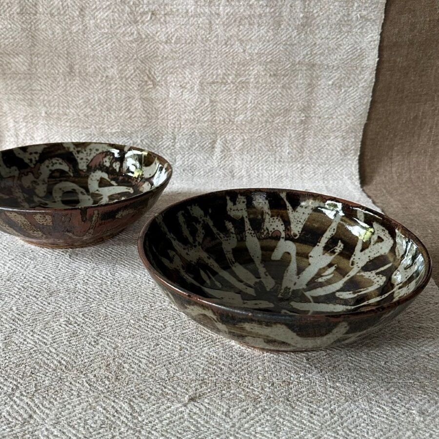 Stoneware Fruit Bowls