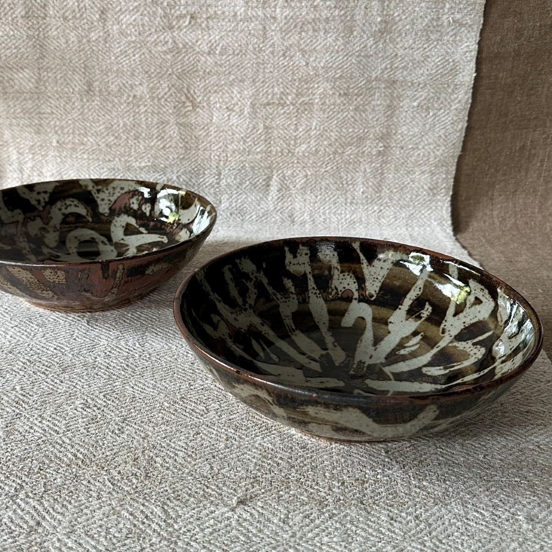 Stoneware Fruit Bowls