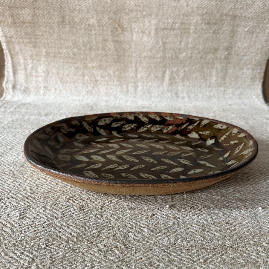 Jack Welbourne Oval Dish - plait design