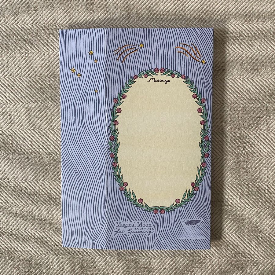 Fee Greening Magical Moon 3D Card