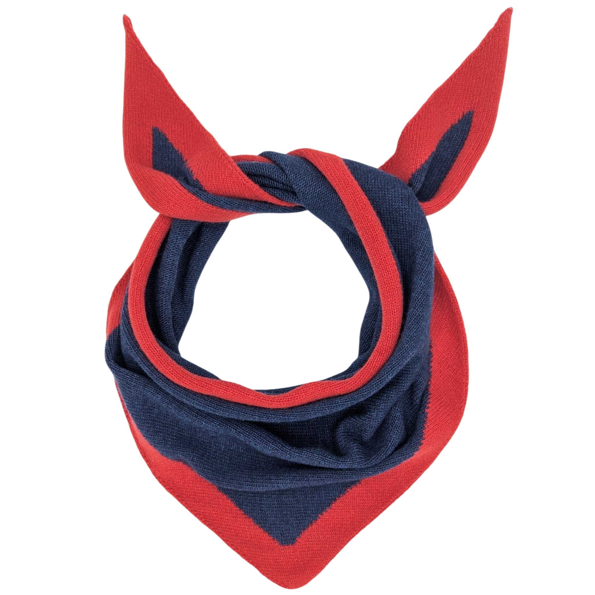 Lambswool Triangle Neckerchief Scarf Catherine Tough