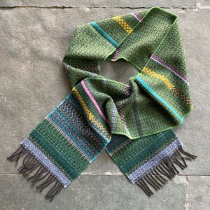 Wallace + Sewell Lambswool Striped Scarf