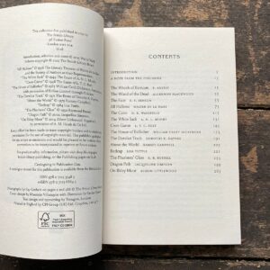 Wayfarer's Weird paperback book page detail