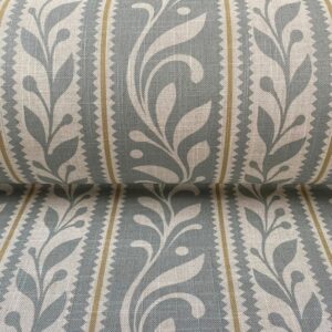 Arden Stripe fabric on a roll