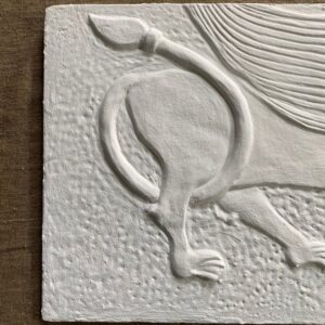 Pargetted Panel - Eardisley Lion BPSO10 - Image 3