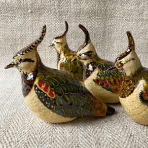 Carole Glover Slipware Lapwing Bird - Image 1