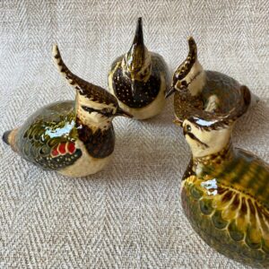 Carole Glover Slipware Lapwing Bird - Image 3