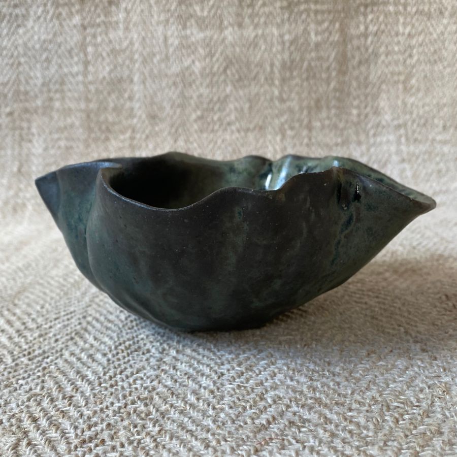 Edmund Davies Bird Bowl Blue EDBB
