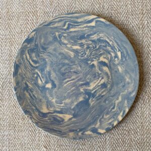 Edmund Davies Nerikomi plate